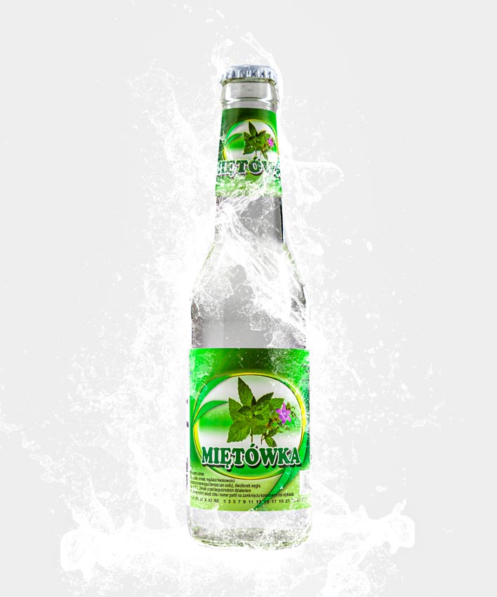 Woda źródlana miętówka